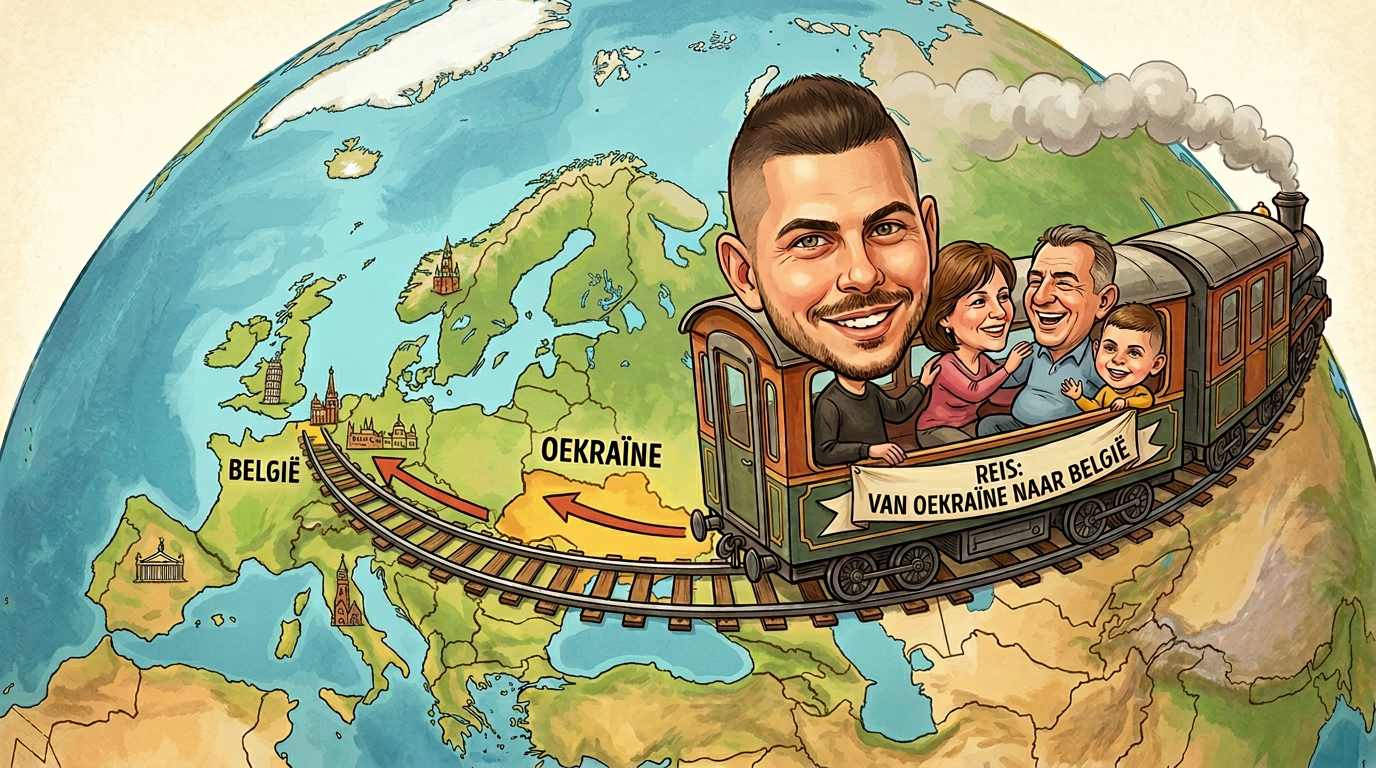 Ukraine to Belgium
